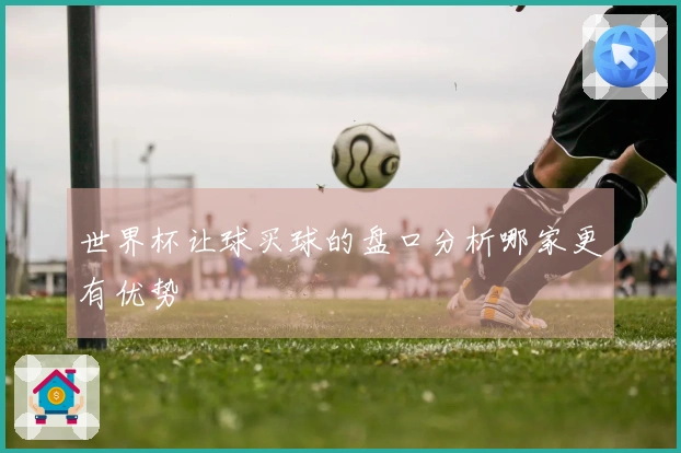 世界杯让球买球的盘口分析哪家更有优势